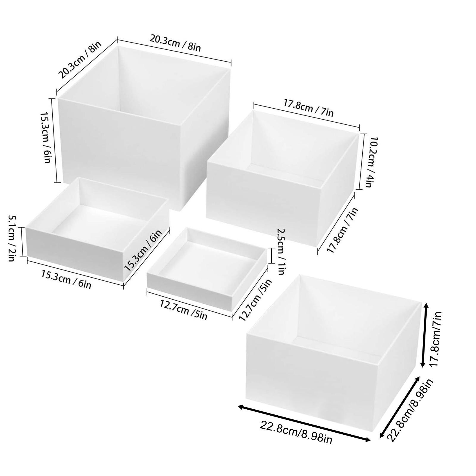 Stapelbare Buffet- und Präsent – Display Risers Set Bewertung und Preis