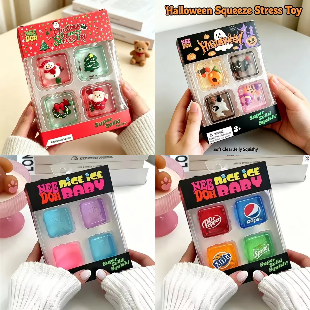 2026 Neuer Needoh Nice Ice Bab – Fidget Cube Original Bewertung und Preis